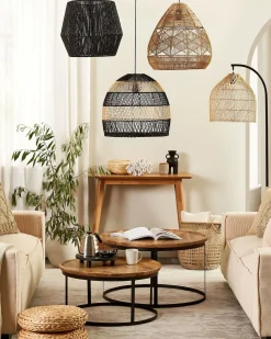 Sale Lampa wisząca GWERU Papierowa plecionka Wszystkie Lampy|Lampy Wiszące