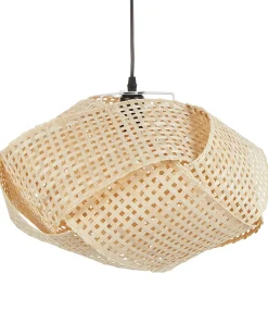 Lampa wisząca HALIL Bambus Beżowy Wszystkie Lampy|Lampy Wiszące
