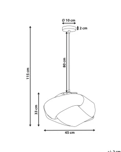 Lampa wisząca HALIL Bambus Beżowy Wszystkie Lampy|Lampy Wiszące