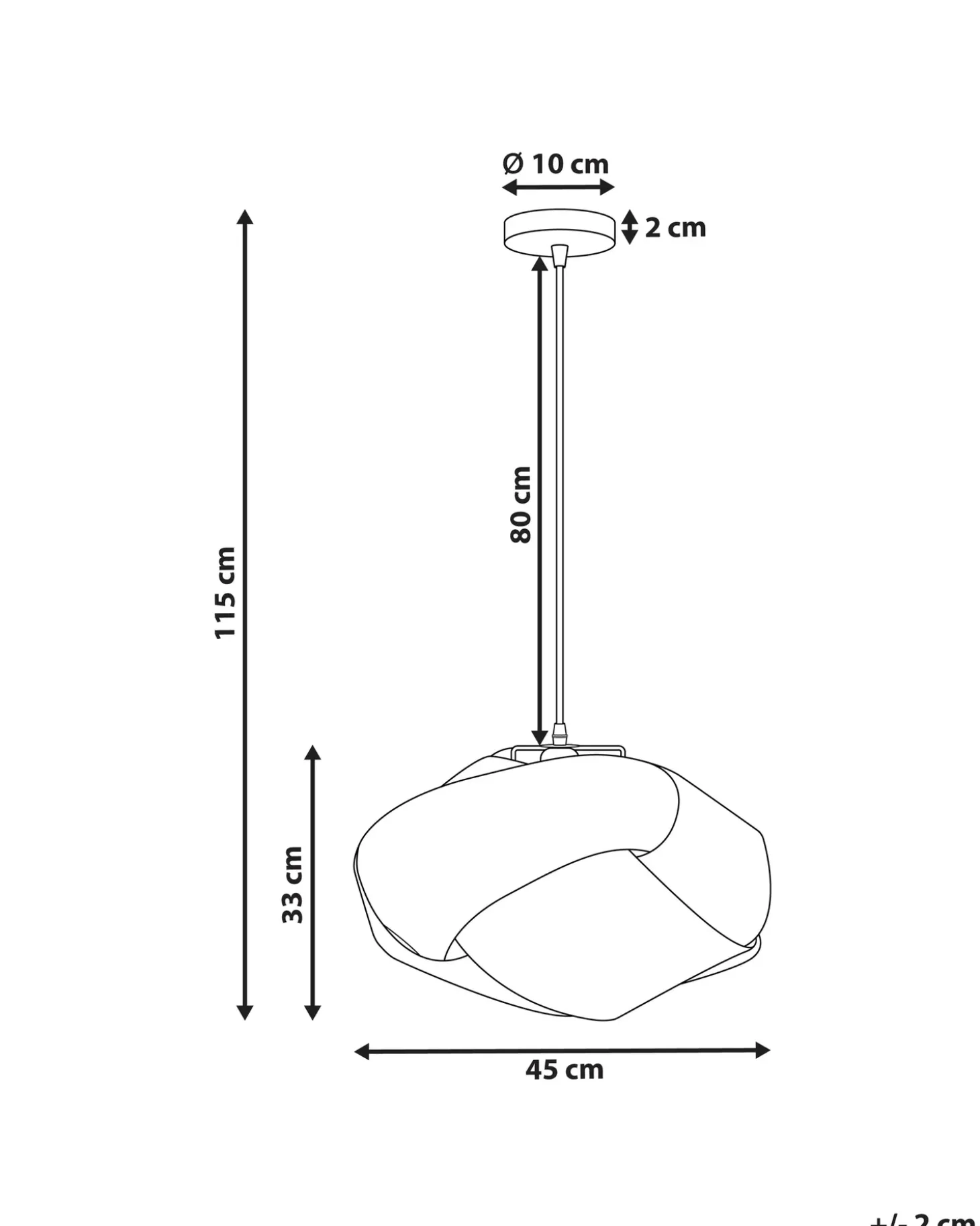 Lampa wisząca HALIL Bambus Beżowy Wszystkie Lampy|Lampy Wiszące