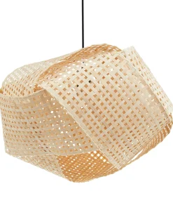 Lampa wisząca HALIL Bambus Beżowy Wszystkie Lampy|Lampy Wiszące