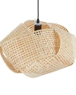 Lampa wisząca HALIL Bambus Beżowy Wszystkie Lampy|Lampy Wiszące