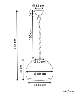 Sale Lampa wisząca HARANGI Metal Wszystkie Lampy|Lampy Wiszące