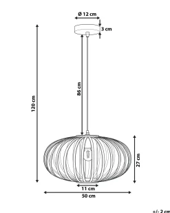 Discount Lampa wisząca HAVEL Bambus Jasnobrązowy Wszystkie Lampy|Lampy Wiszące