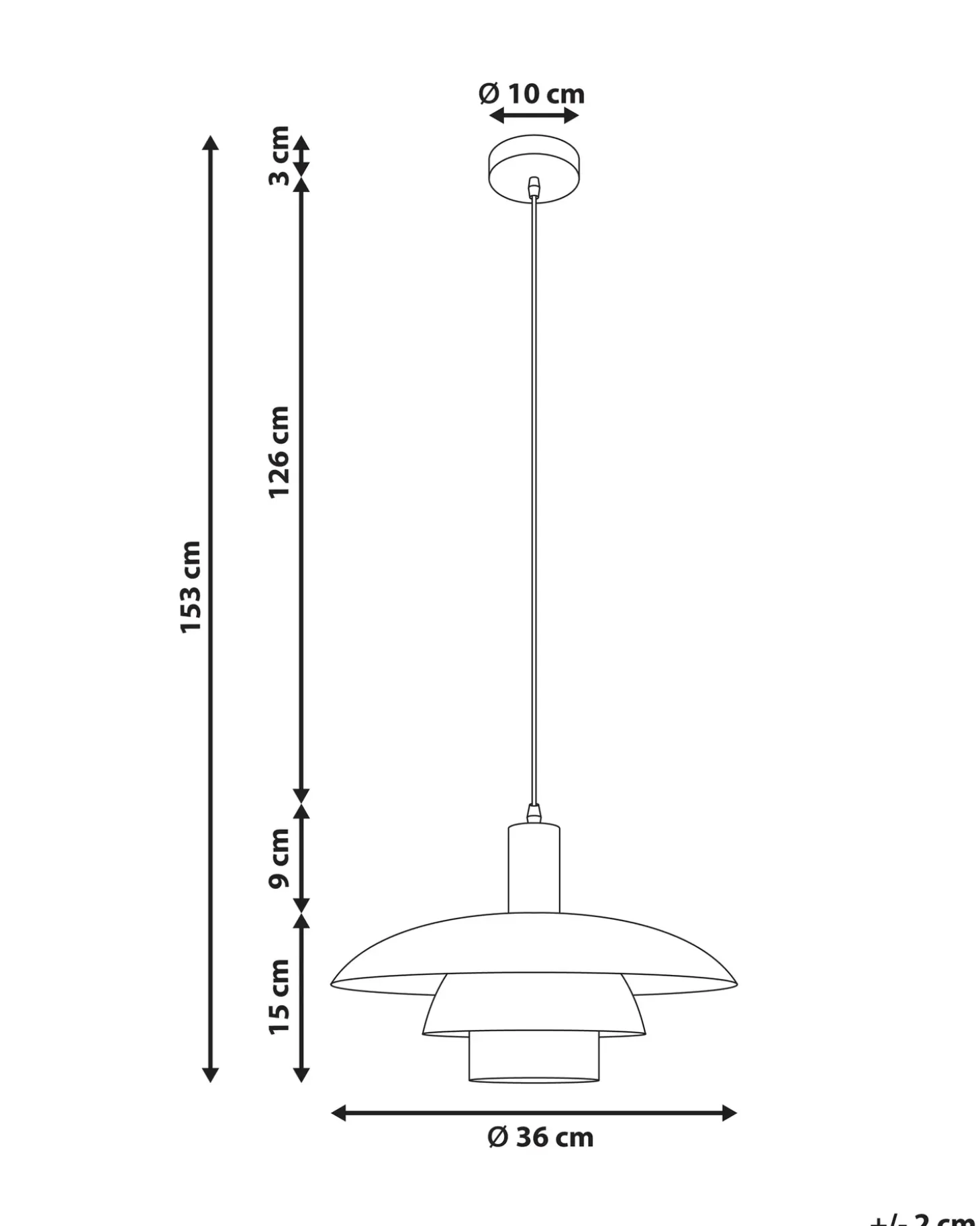 Online Lampa wisząca HILBA Metal Wszystkie Lampy|Lampy Wiszące