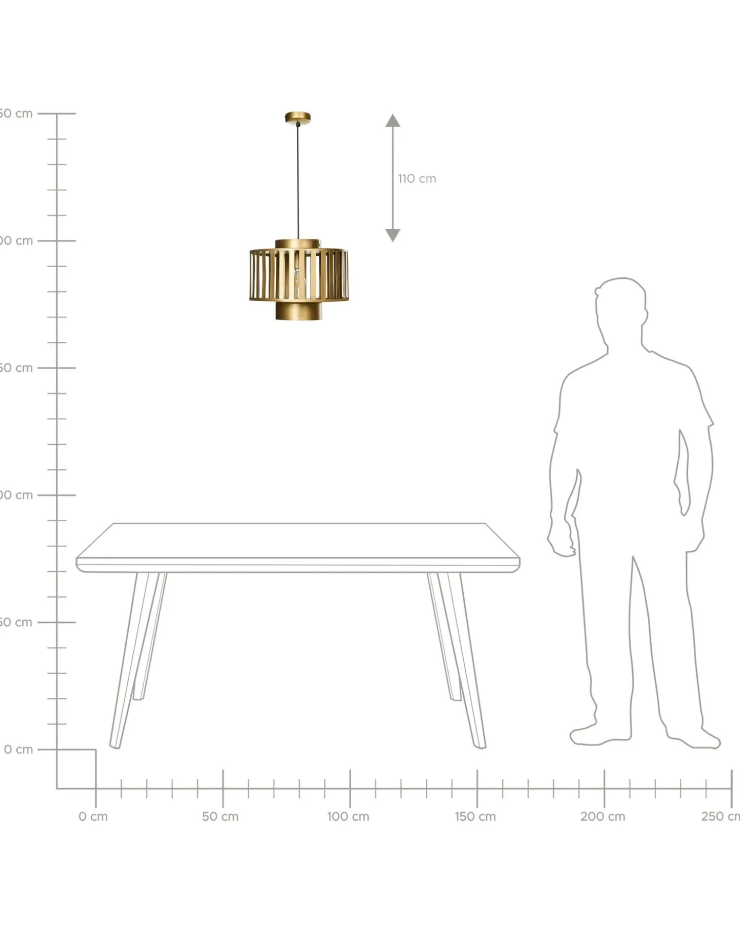 Lampa wisząca HUGLI Metal Wszystkie Lampy|Lampy Wiszące