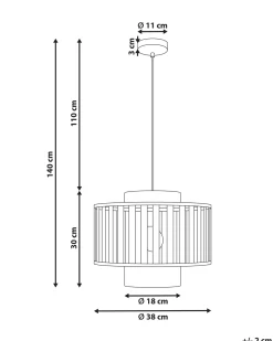 Lampa wisząca HUGLI Metal Wszystkie Lampy|Lampy Wiszące