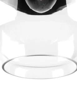 Sale Lampa wisząca JURUA Szkło Czarny Wszystkie Lampy|Lampy Wiszące
