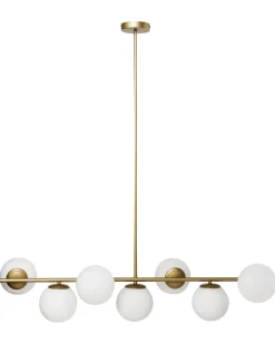 New Lampa wisząca KARLA Metal Złoty Wszystkie Lampy|Lampy Wiszące