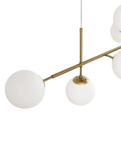 Lampa wisząca KASARI Metal Złoty Wszystkie Lampy|Lampy Wiszące