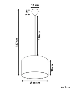 Lampa wisząca KELLS Zielony