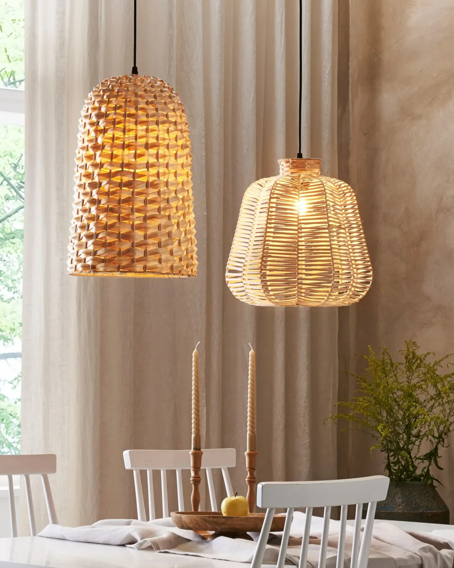 Hot Lampa wisząca KERIO Bambus Naturalny Wszystkie Lampy|Lampy Wiszące