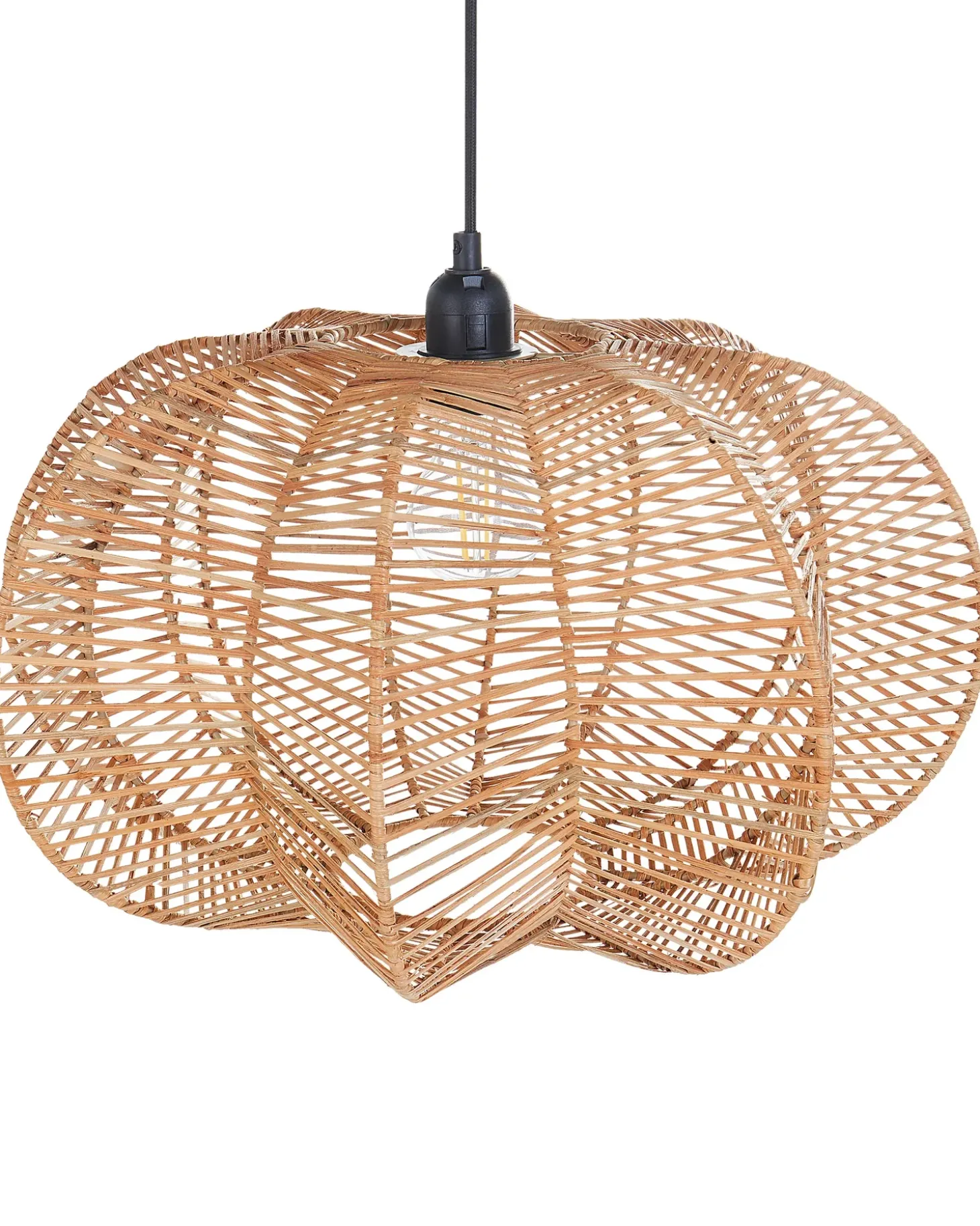 Lampa wisząca KIBI Rattan Naturalny Wszystkie Lampy|Lampy Wiszące