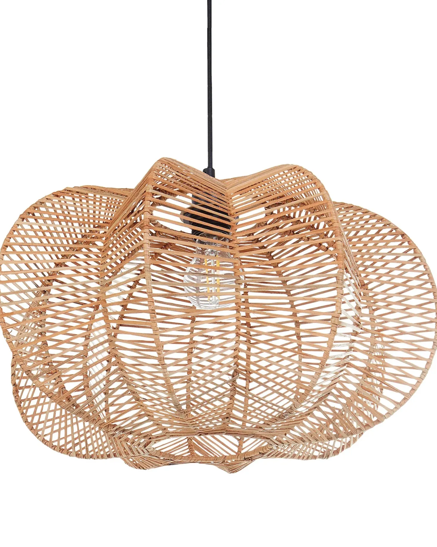 Lampa wisząca KIBI Rattan Naturalny Wszystkie Lampy|Lampy Wiszące
