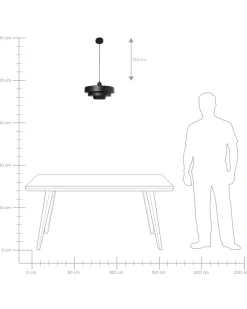 Outlet Lampa wisząca KOLGA Metal Wszystkie Lampy|Lampy Wiszące