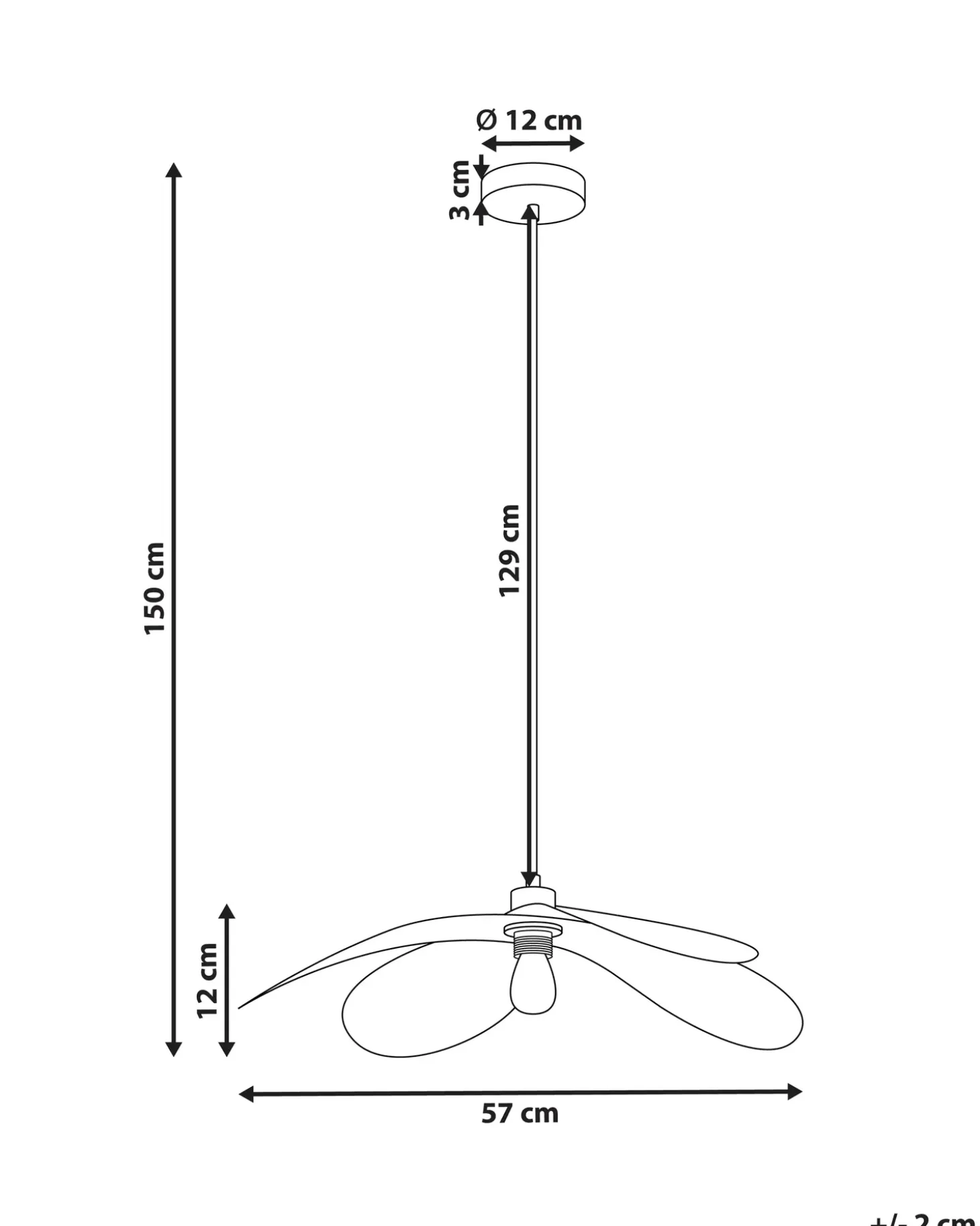 Outlet Lampa wisząca KOSHI Metal Czarny Wszystkie Lampy|Lampy Wiszące
