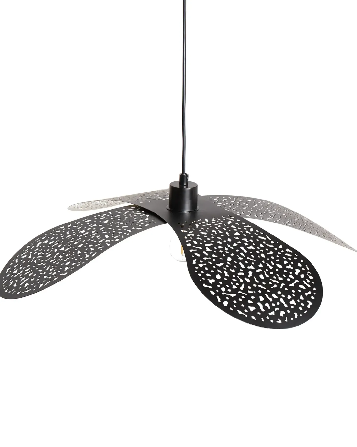 Outlet Lampa wisząca KOSHI Metal Czarny Wszystkie Lampy|Lampy Wiszące