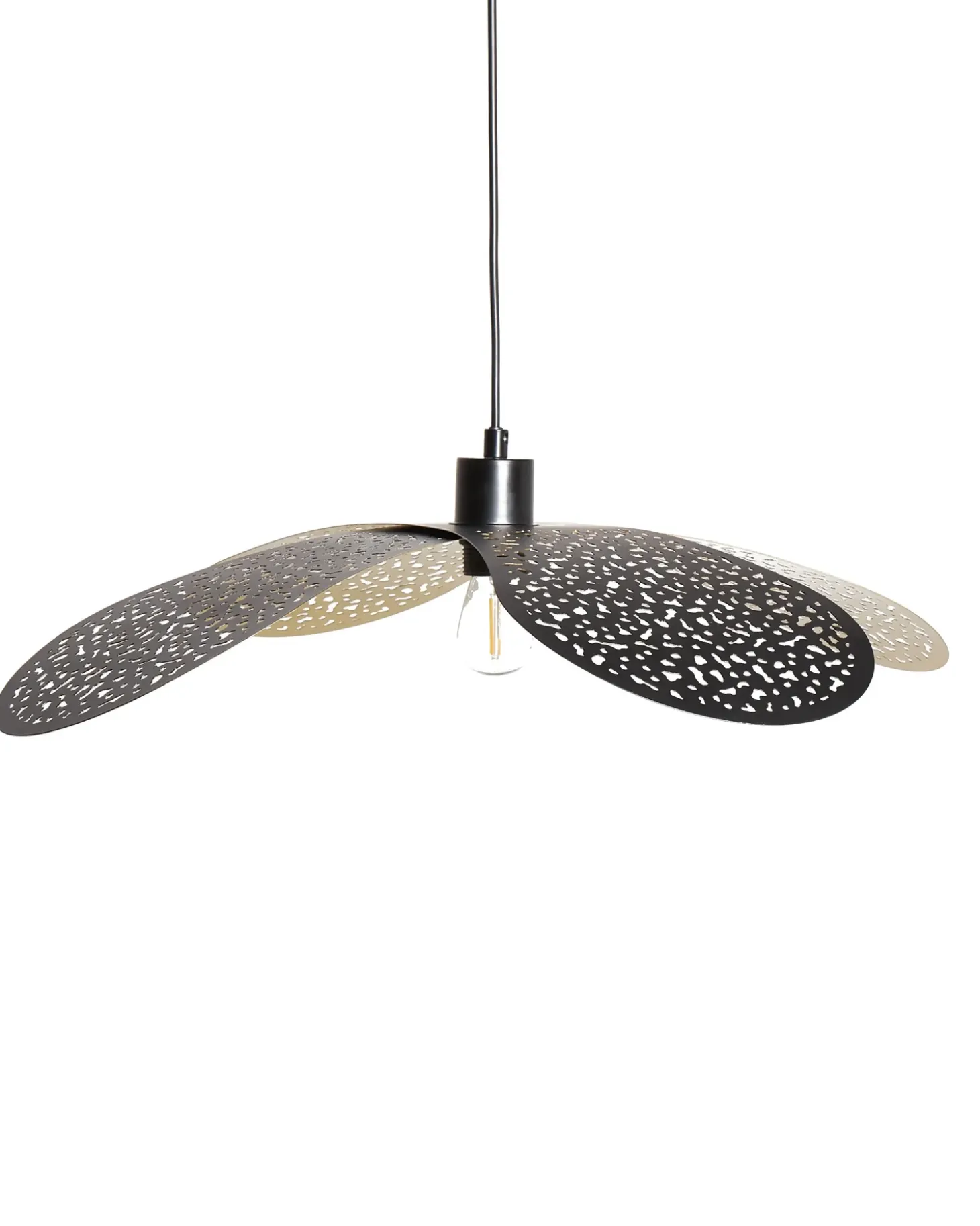 Outlet Lampa wisząca KOSHI Metal Czarny Wszystkie Lampy|Lampy Wiszące