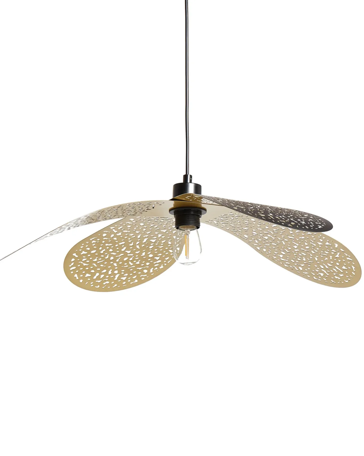 Outlet Lampa wisząca KOSHI Metal Czarny Wszystkie Lampy|Lampy Wiszące