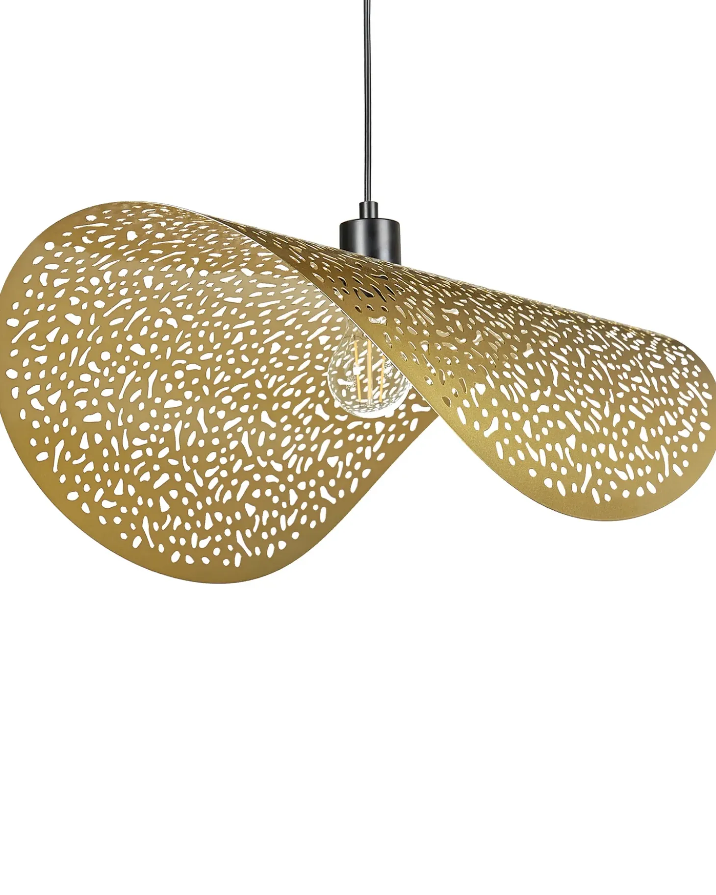 Lampa wisząca KRISHNA Metal Złoty Wszystkie Lampy|Lampy Wiszące
