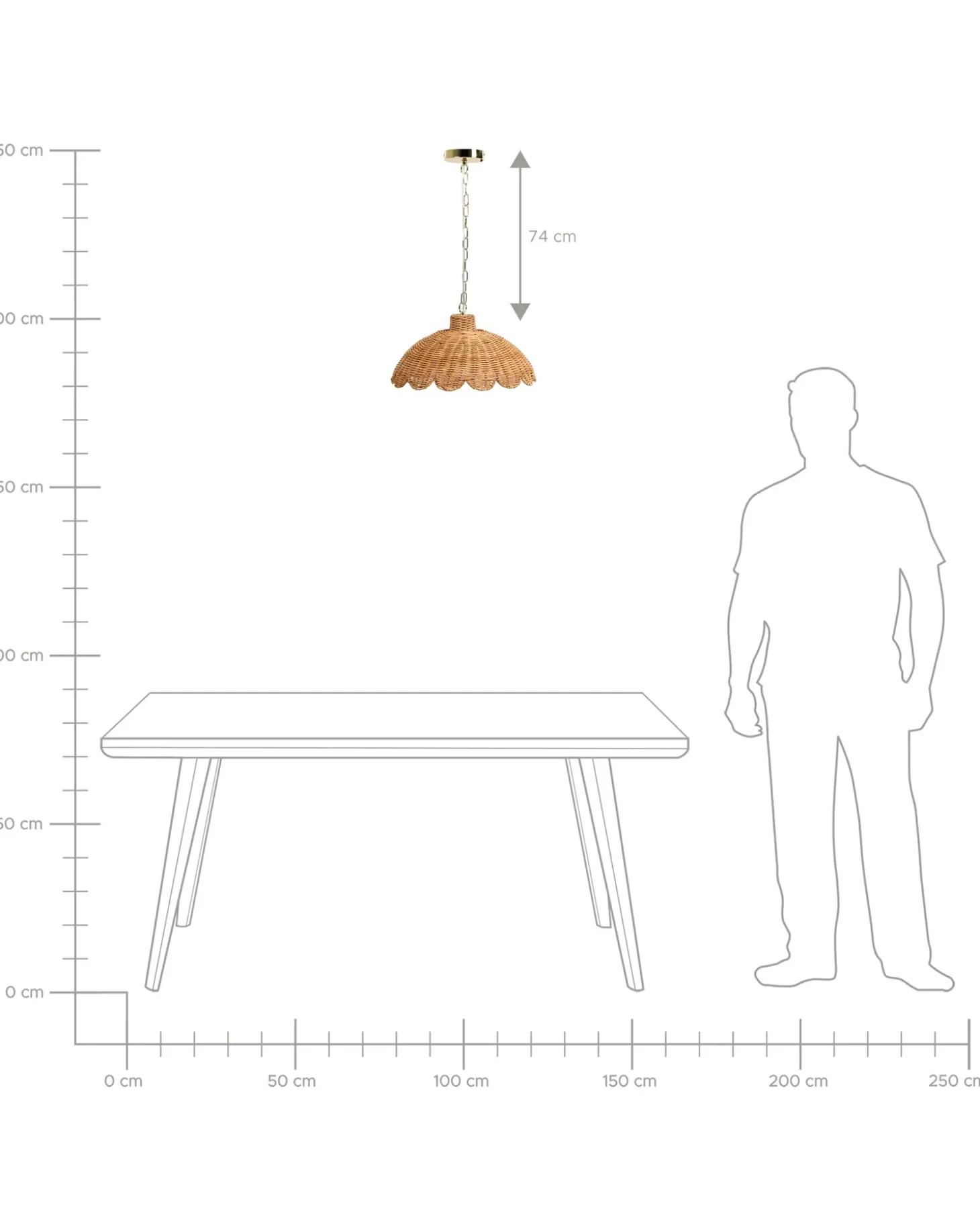Online Lampa wisząca KUKULE Rattan Naturalny Wszystkie Lampy|Lampy Wiszące