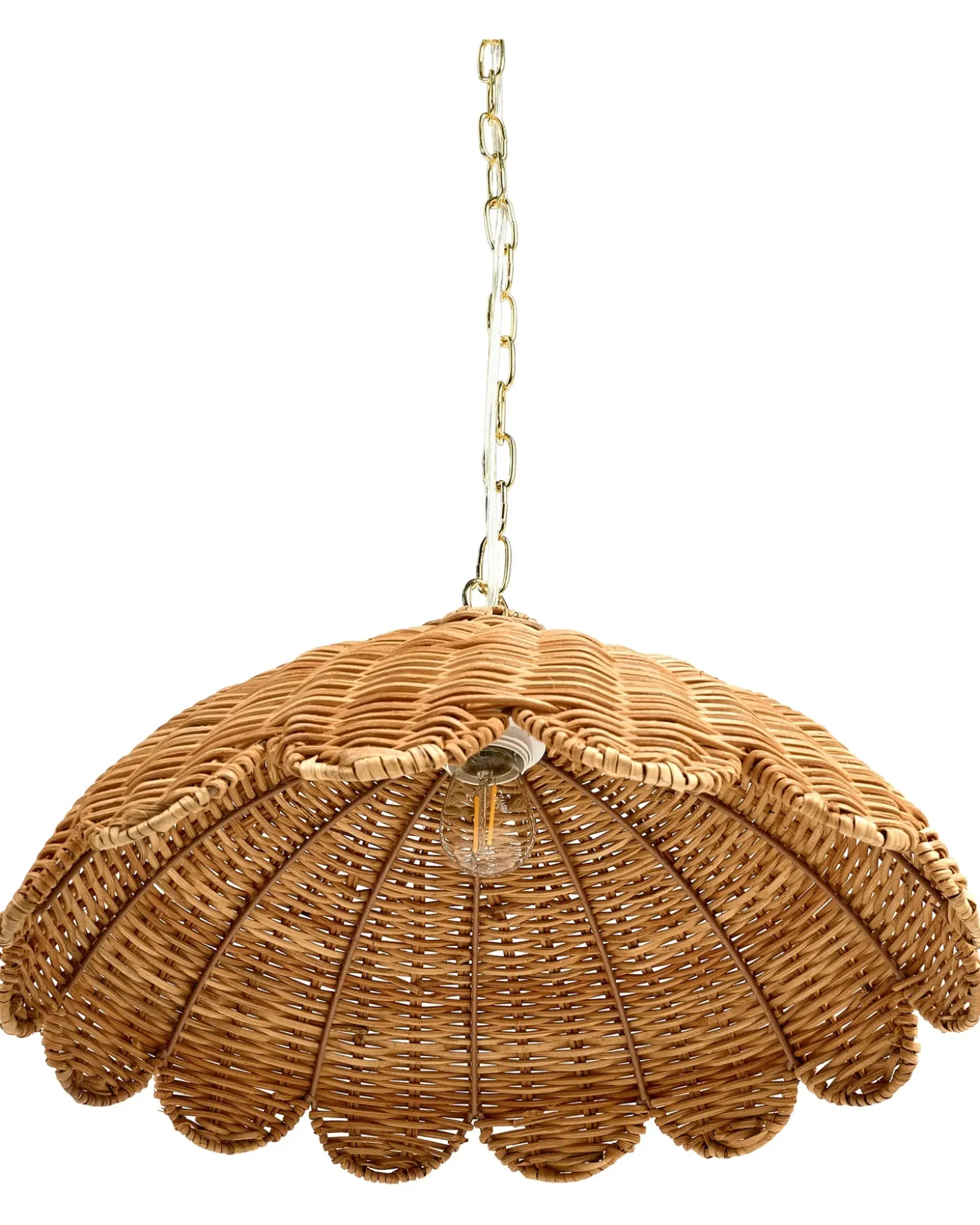 Online Lampa wisząca KUKULE Rattan Naturalny Wszystkie Lampy|Lampy Wiszące