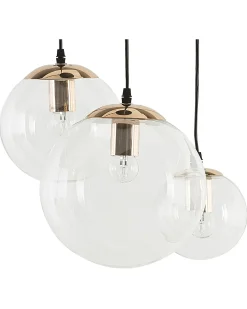 Online Lampa wisząca LADON Szkło Przezroczysty Wszystkie Lampy|Lampy Wiszące