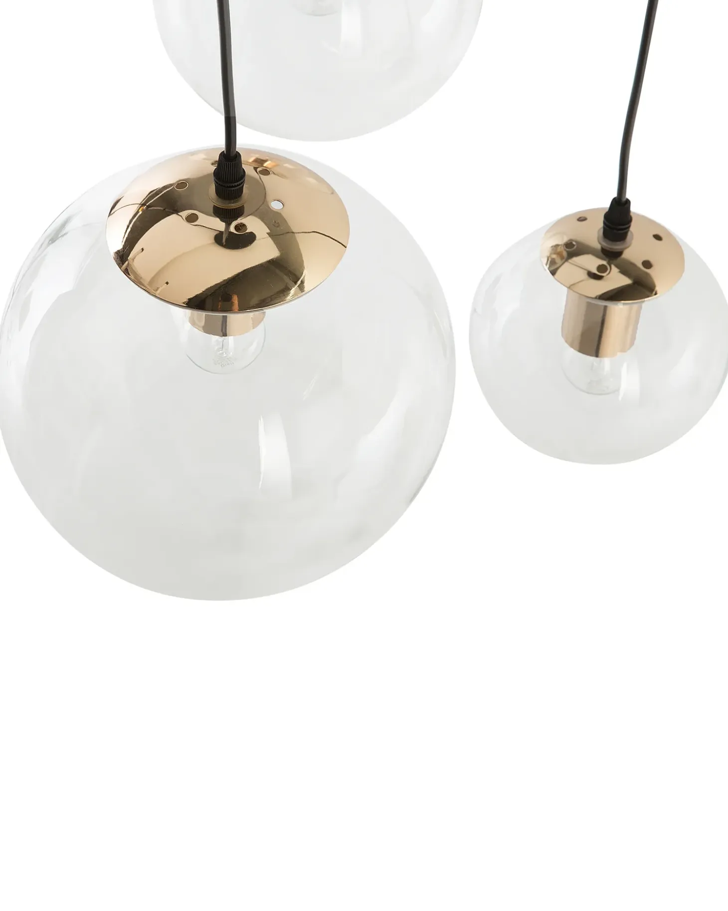 Online Lampa wisząca LADON Szkło Przezroczysty Wszystkie Lampy|Lampy Wiszące