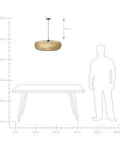 Hot Lampa wisząca LAJAS Bambus Wszystkie Lampy|Lampy Wiszące