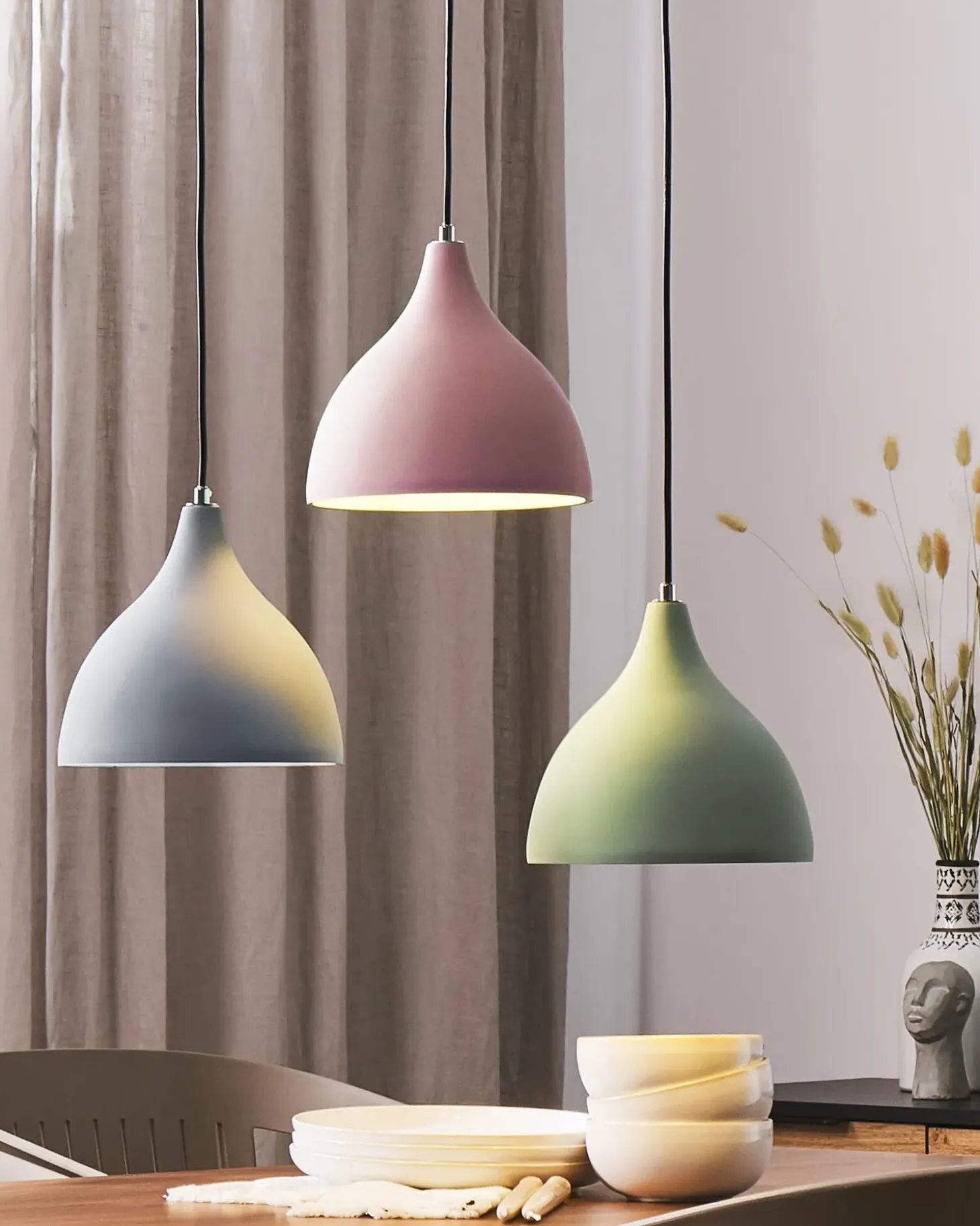 Discount Lampa wisząca LAMBRO Beton Jasno Wszystkie Lampy|Lampy Wiszące