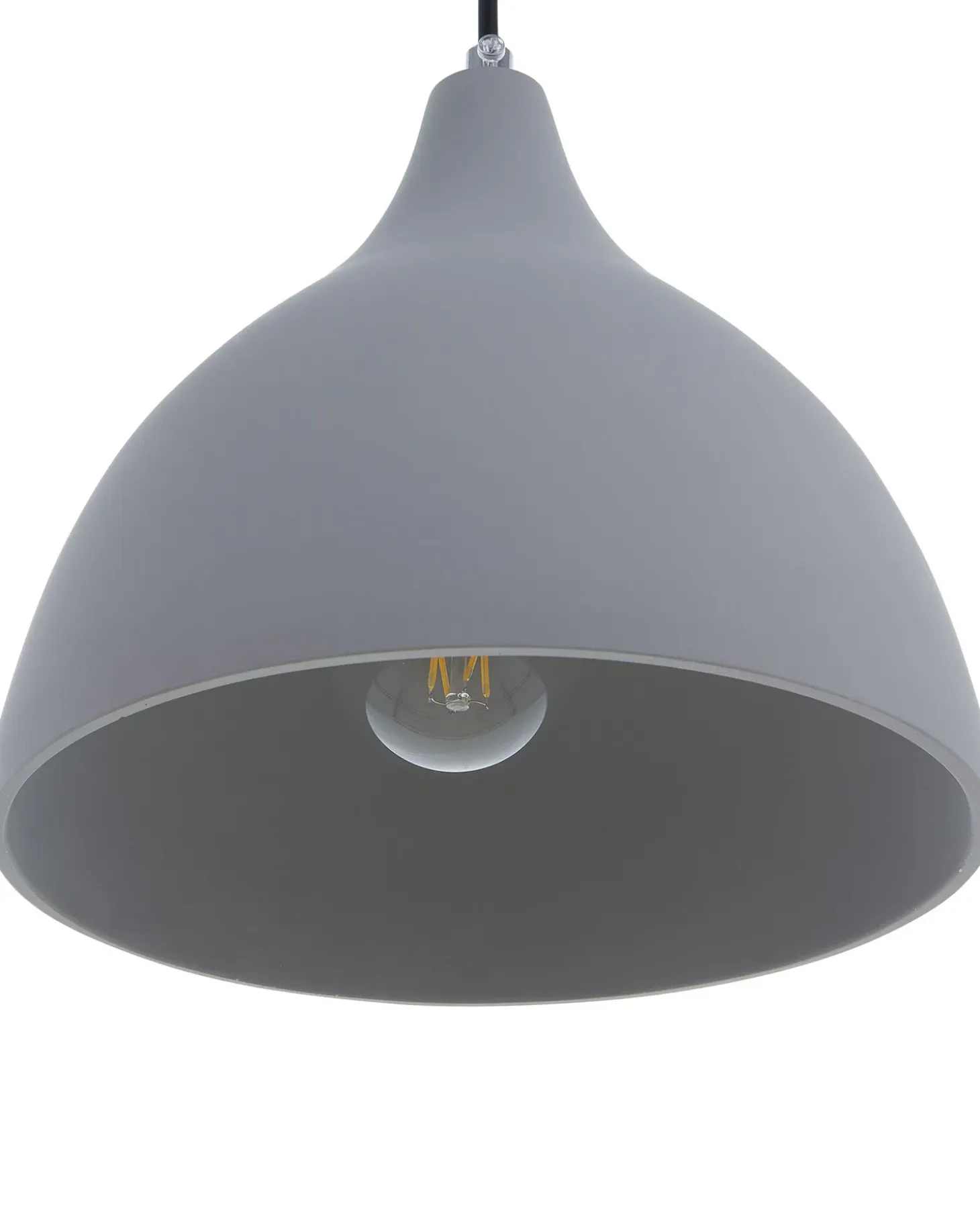 Sale Lampa wisząca LAMBRO Beton Jasno Wszystkie Lampy|Lampy Wiszące