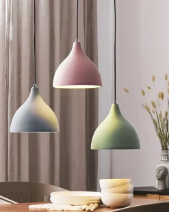 Sale Lampa wisząca LAMBRO Beton Jasno Wszystkie Lampy|Lampy Wiszące
