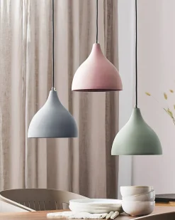 Sale Lampa wisząca LAMBRO Beton Jasno Wszystkie Lampy|Lampy Wiszące