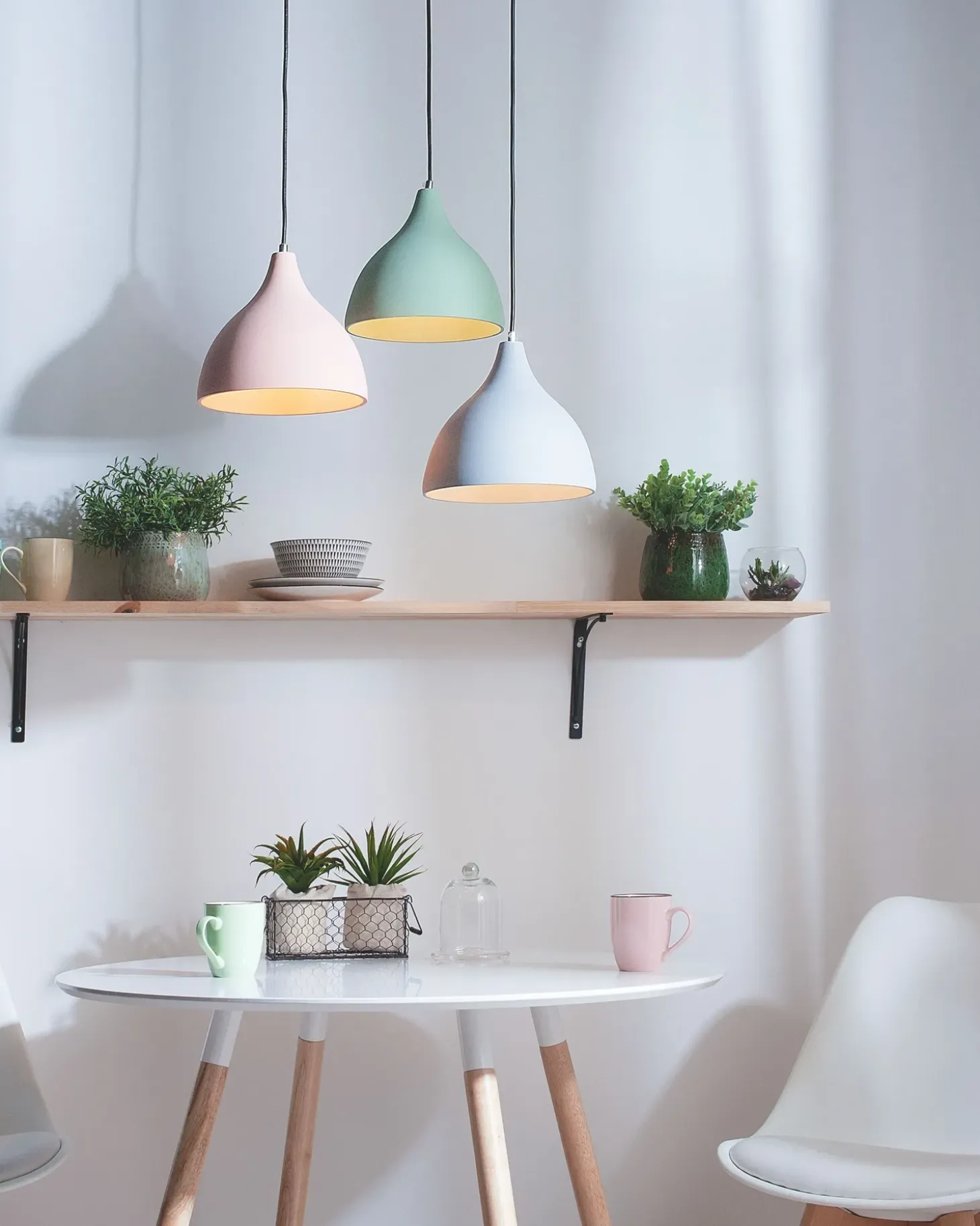 Sale Lampa wisząca LAMBRO Beton Jasno Wszystkie Lampy|Lampy Wiszące