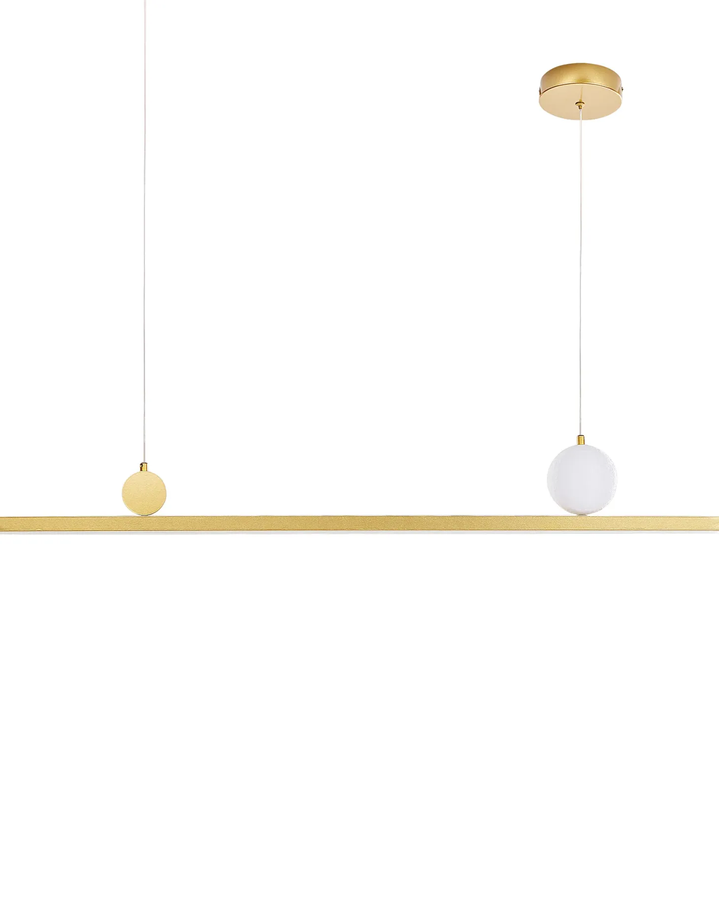 Lampa wisząca LED ALWAND Metal Złoty