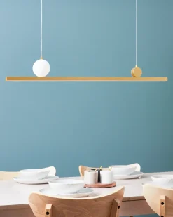 Lampa wisząca LED ALWAND Metal Złoty