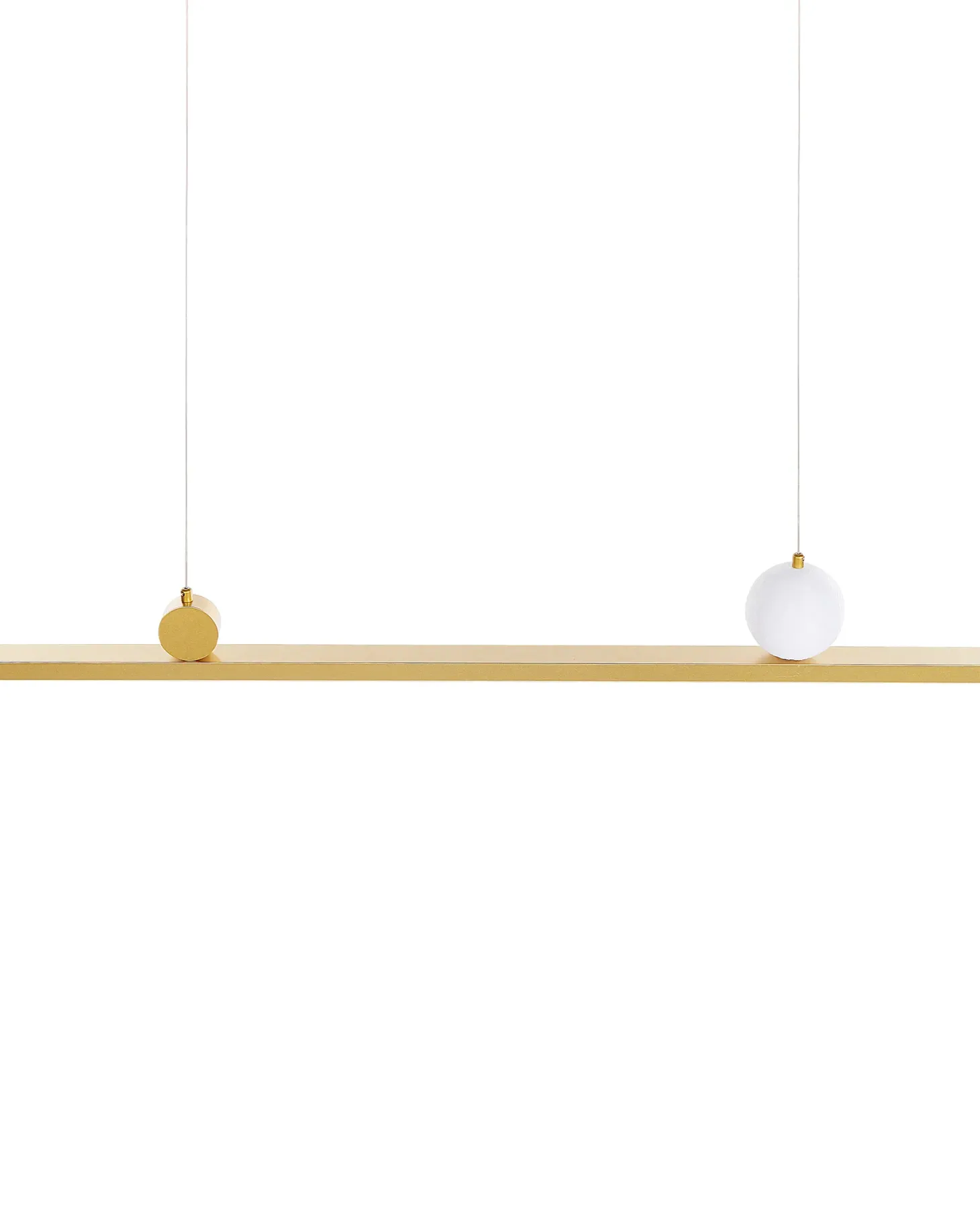 Lampa wisząca LED ALWAND Metal Złoty