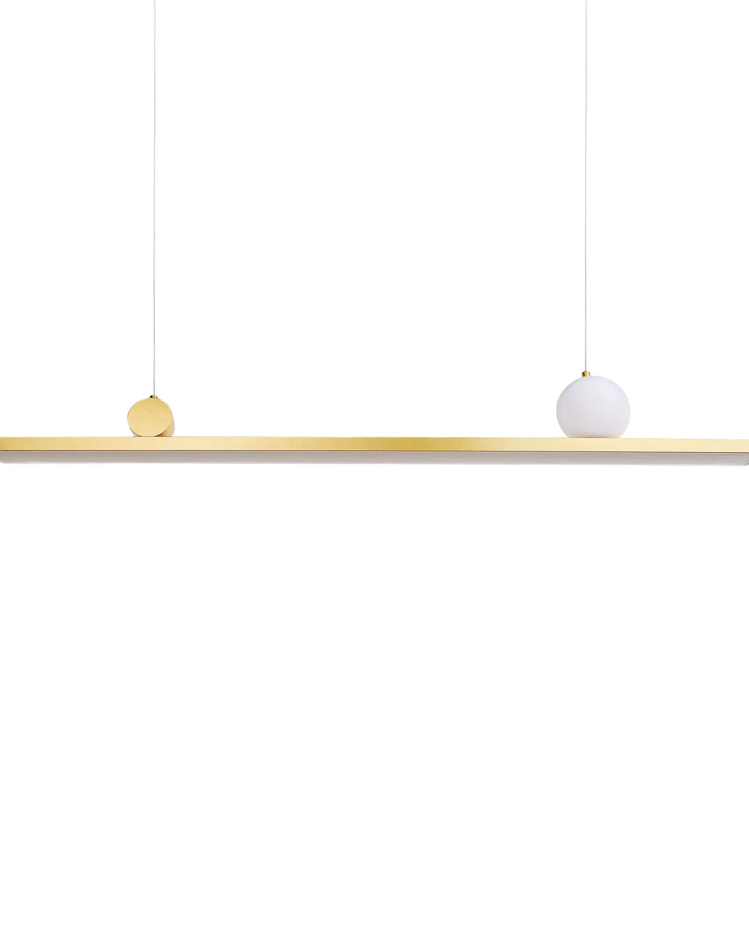 Lampa wisząca LED ALWAND Metal Złoty