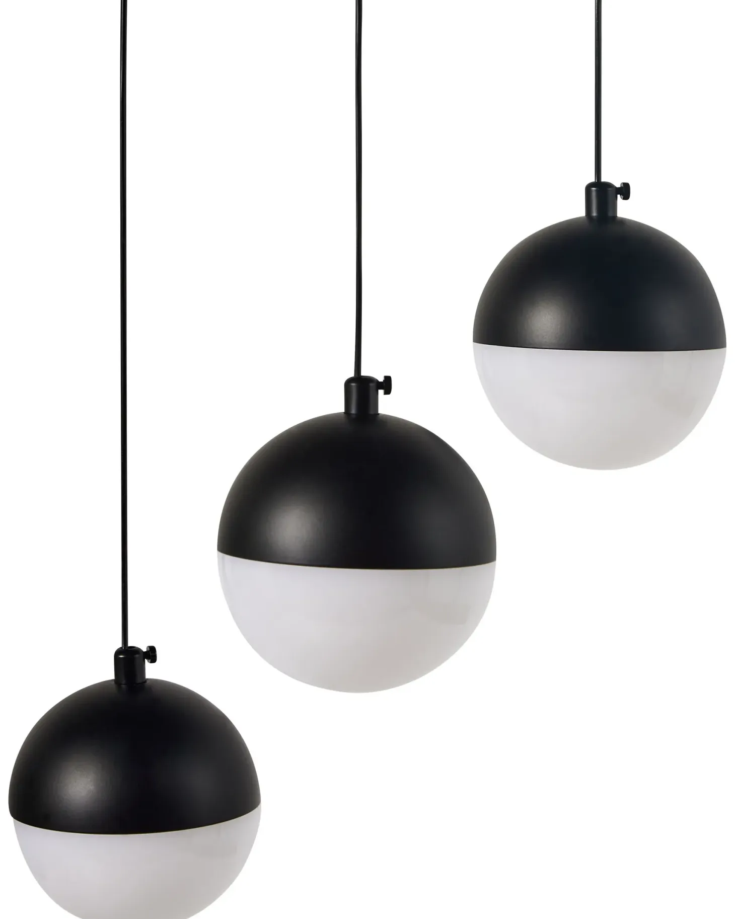 Lampa wisząca LED ANKOBRA Metal Czarny