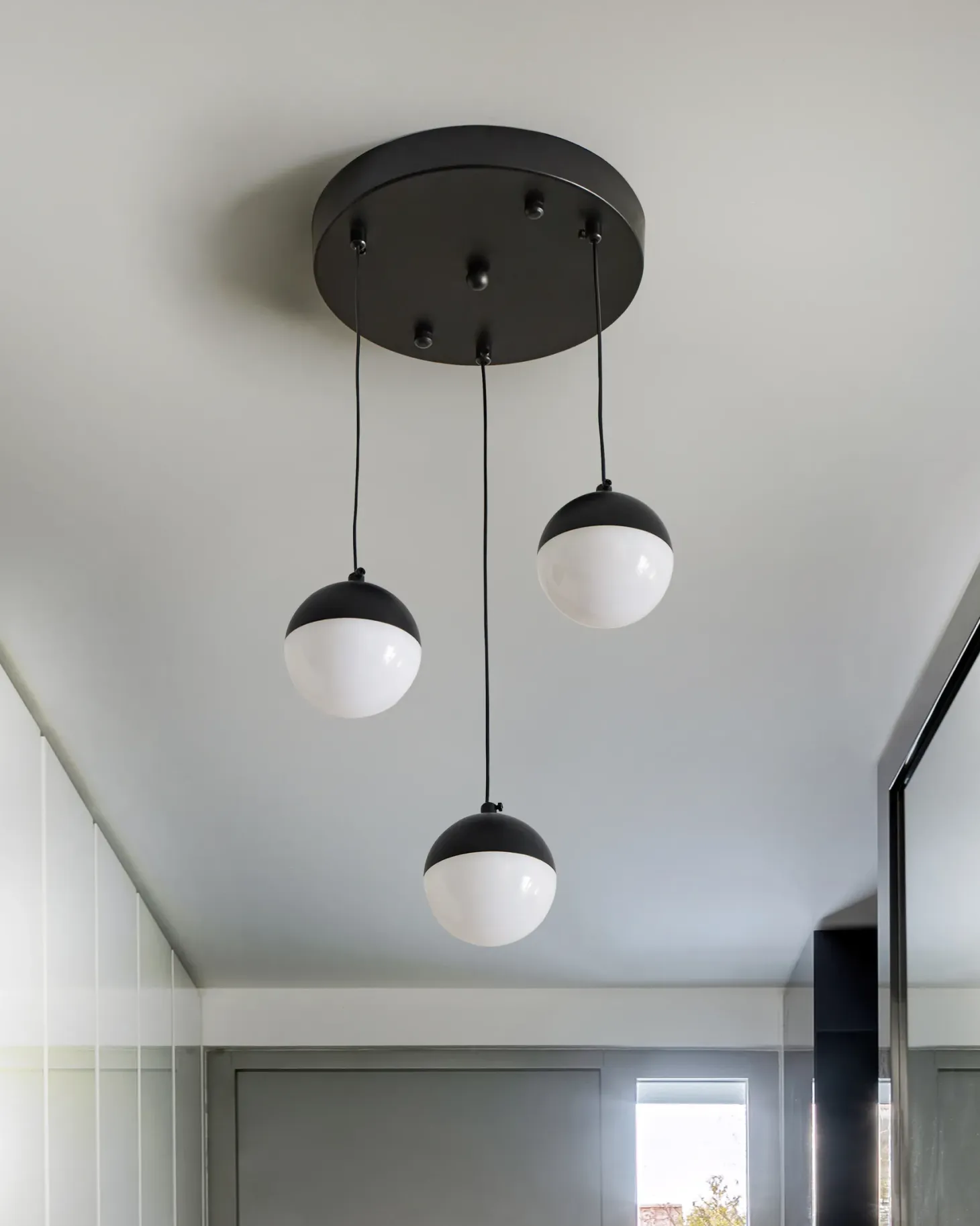 Lampa wisząca LED ANKOBRA Metal Czarny