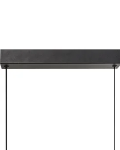 Lampa wisząca LED ARENAS Z pilotem Czarny