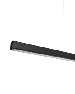 Lampa wisząca LED ARENAS Z pilotem Czarny