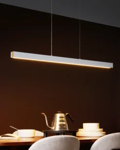Lampa wisząca LED ARENAS Z pilotem Biały