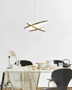 Lampa wisząca LED ATREK Metal Czarny