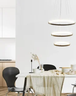 Lampa wisząca LED ATREK Metal Czarny