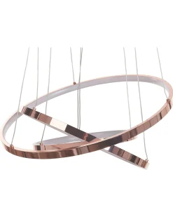 Lampa wisząca LED ATREK Metal Różowe złoto