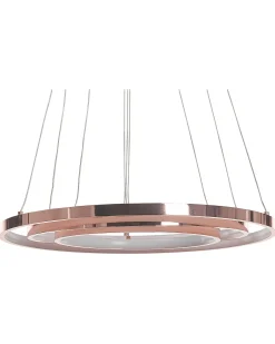 Lampa wisząca LED ATREK Metal Różowe złoto