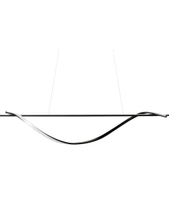 Lampa wisząca LED BODRI Metal Czarny