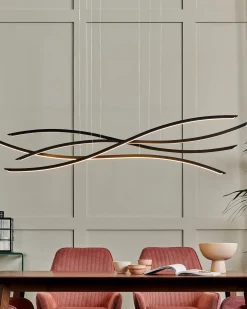 Lampa wisząca LED CALAO Metal Czarny