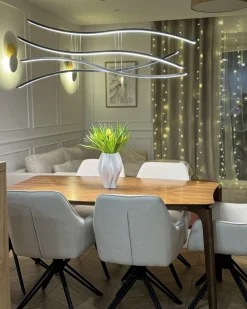 Lampa wisząca LED CALAO Metal Czarny